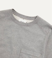 Grey Cotton Long Sleeve Hiking Sweatshirt