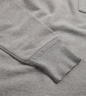 Grey Cotton Long Sleeve Hiking Sweatshirt