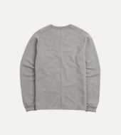 Grey Cotton Long Sleeve Hiking Sweatshirt
