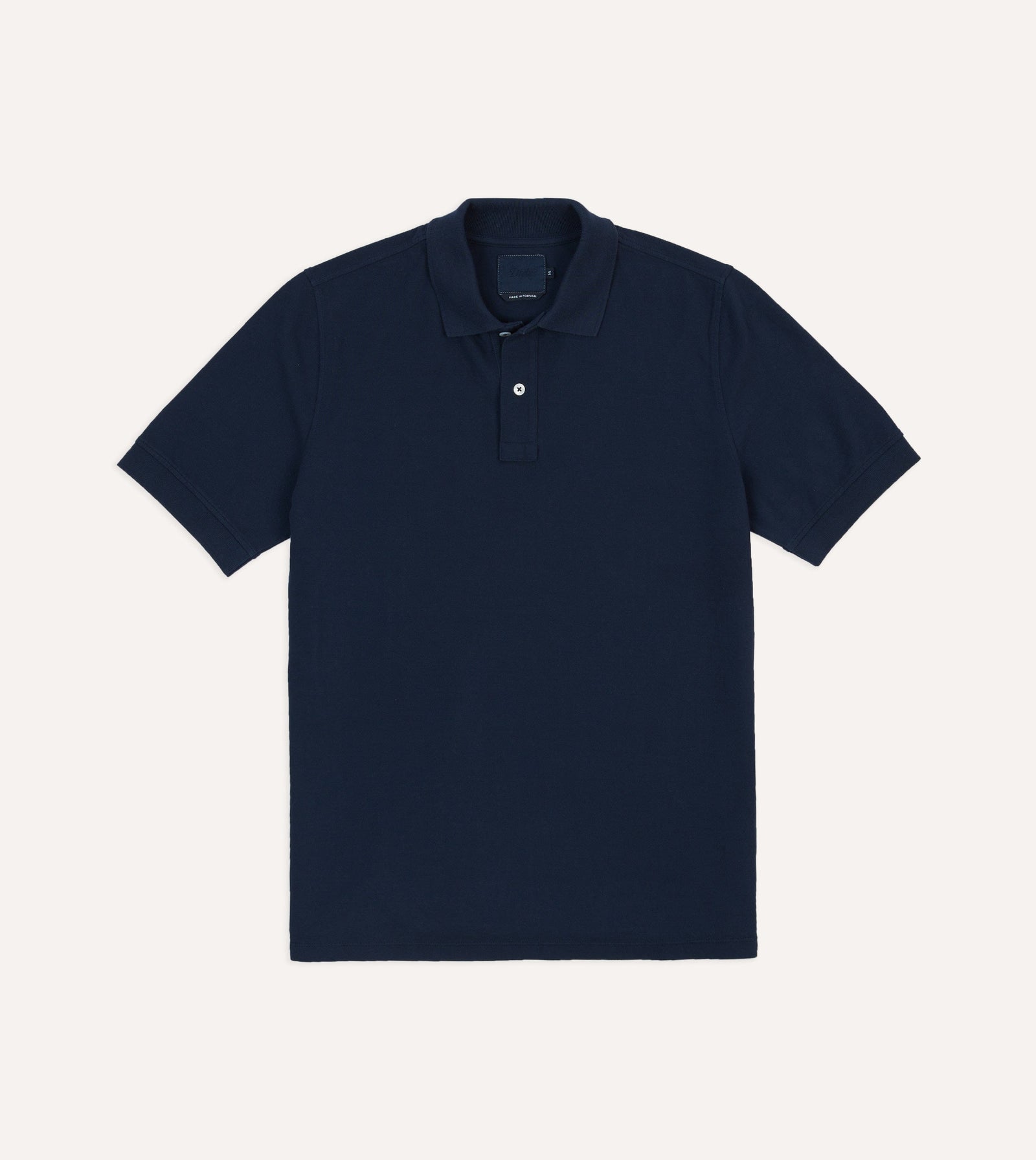 Piqu Cotton Polo Shirt
