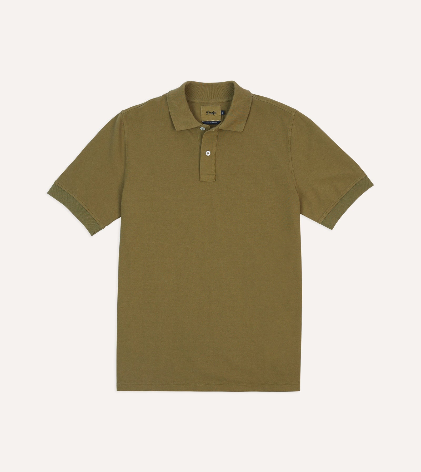 Piqu Cotton Polo Shirt