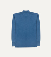 Cotton Jersey Long Sleeve Polo Shirt