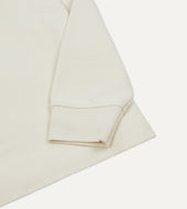 Pique Cotton Long Sleeve Polo Shirt