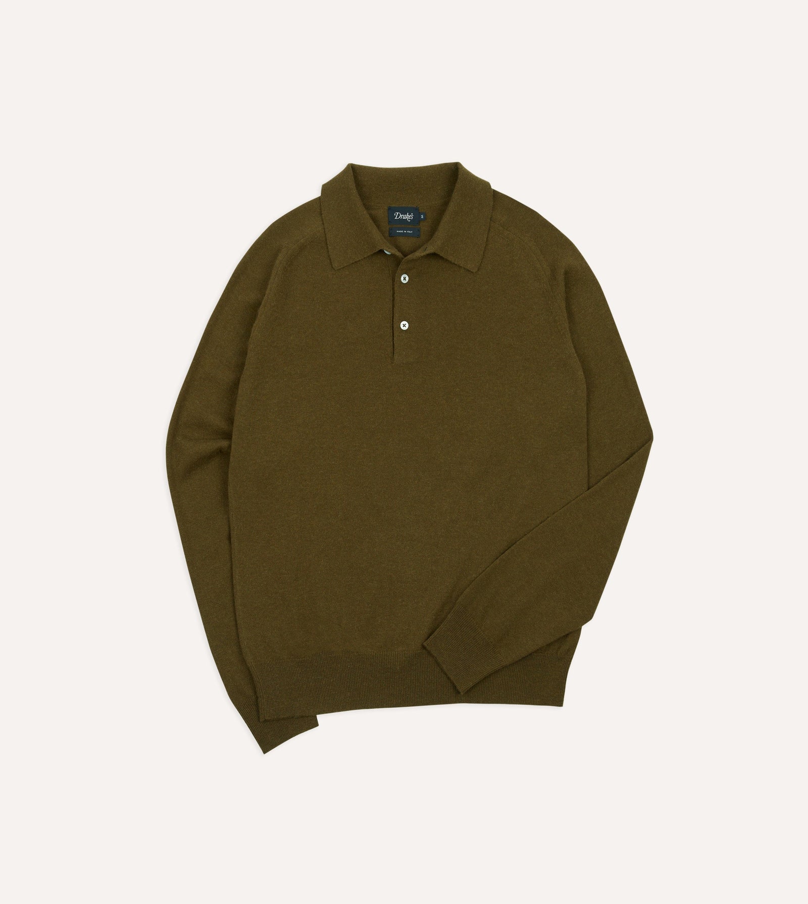 Alpaca Wool Knitted Polo
