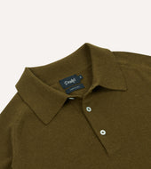 Alpaca Wool Knitted Polo