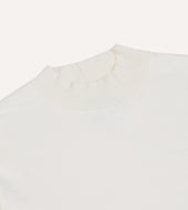 Antique Cotton Long Sleeve Mock Neck Hiking T Shirt