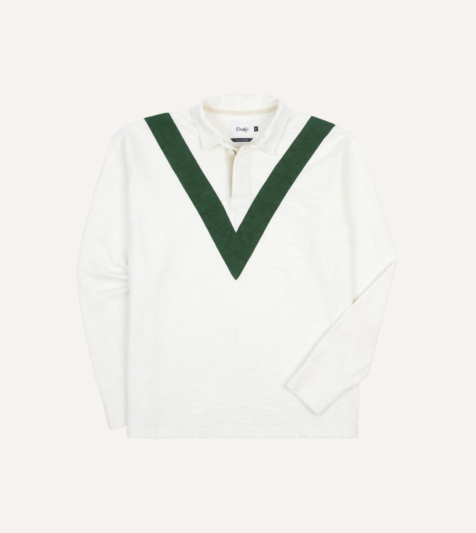 And Green Chevron Cotton Rugby Shirt