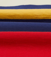 Red Yellow And Navy Multi Stripe Cotton Rugby Shirt