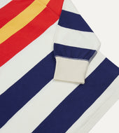 Multi Stripe Flam Cotton Rugby Shirt