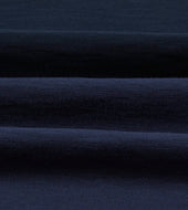 And Ecru Stripe Mock Collar Long Sleeve Jersey