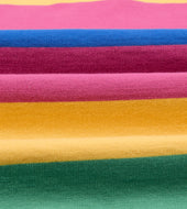 Pink Green Yellow And Navy Pastel Stripe Cotton Rugby Shirt