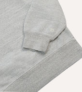 Grey Melange Cotton Sweatshirt
