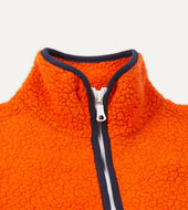 Boucle Wool Zip Fleece Jacket