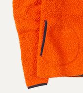 Boucle Wool Zip Fleece Jacket