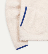 Boucle Wool Zip Fleece Jacket