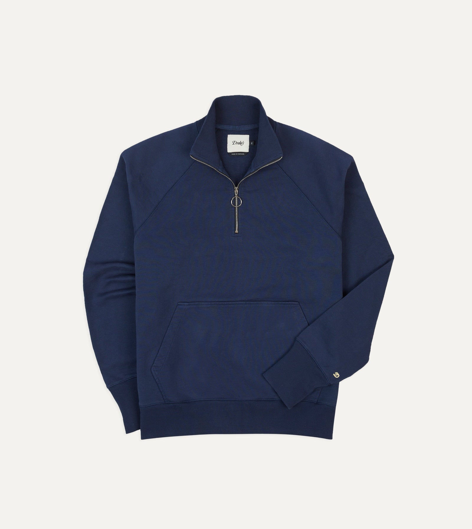 Cotton Quarter Zip Sweatshirt