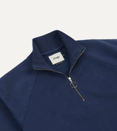 Cotton Quarter Zip Sweatshirt