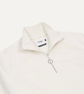Cotton Quarter Zip Sweatshirt