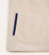 Boucle Wool Zip Fleece Vest
