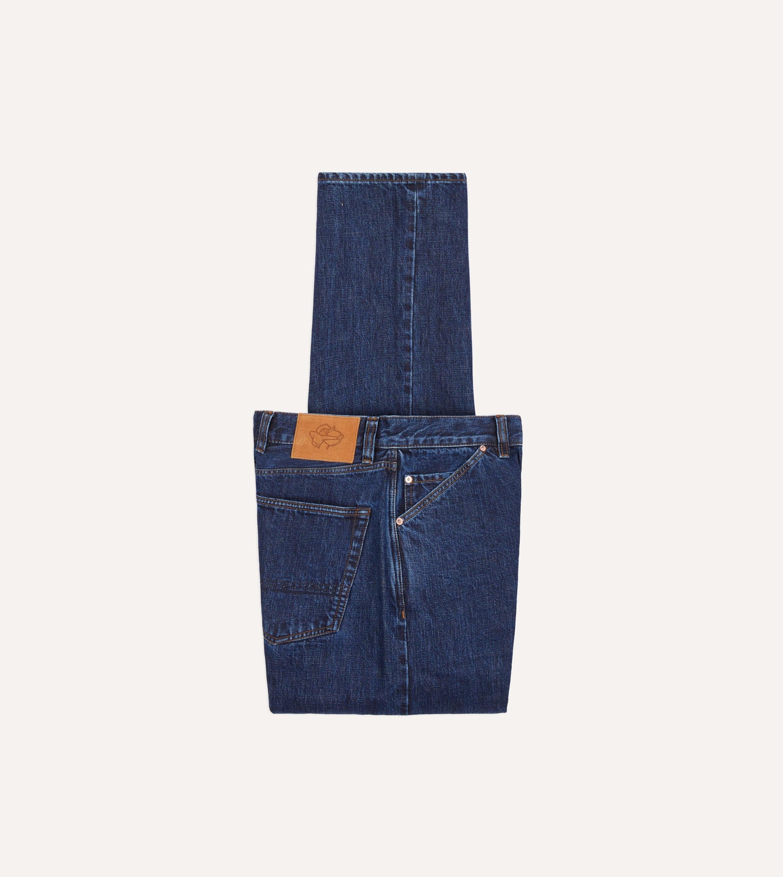 Wash 14 2oz Japanese Selvedge Denim Five Pocket Jeans