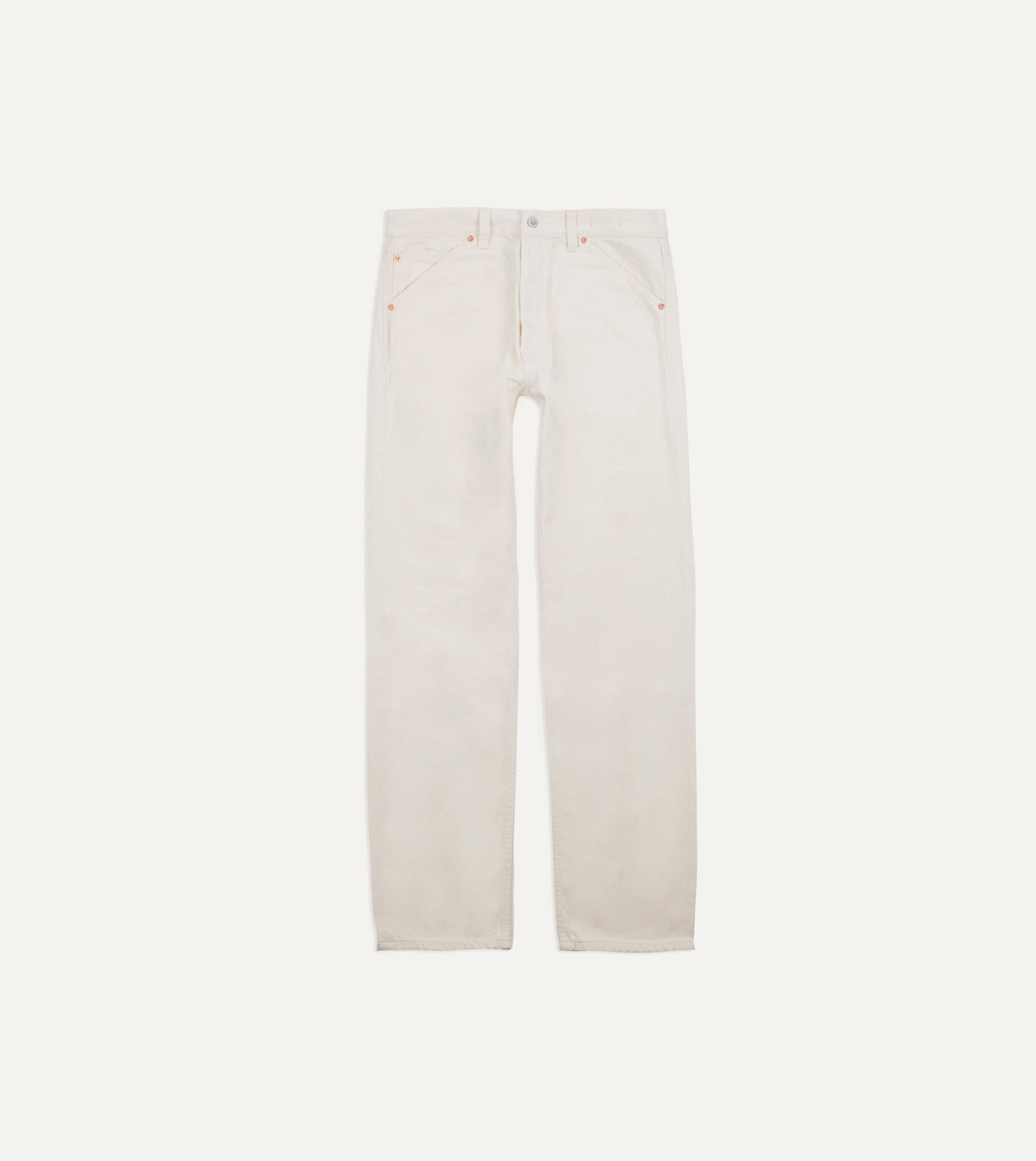 12 7oz Selvedge Denim Tonal Stitch Five Pocket Jeans