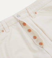 12 7oz Selvedge Denim Tonal Stitch Five Pocket Jeans