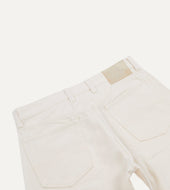 12 7oz Selvedge Denim Tonal Stitch Five Pocket Jeans