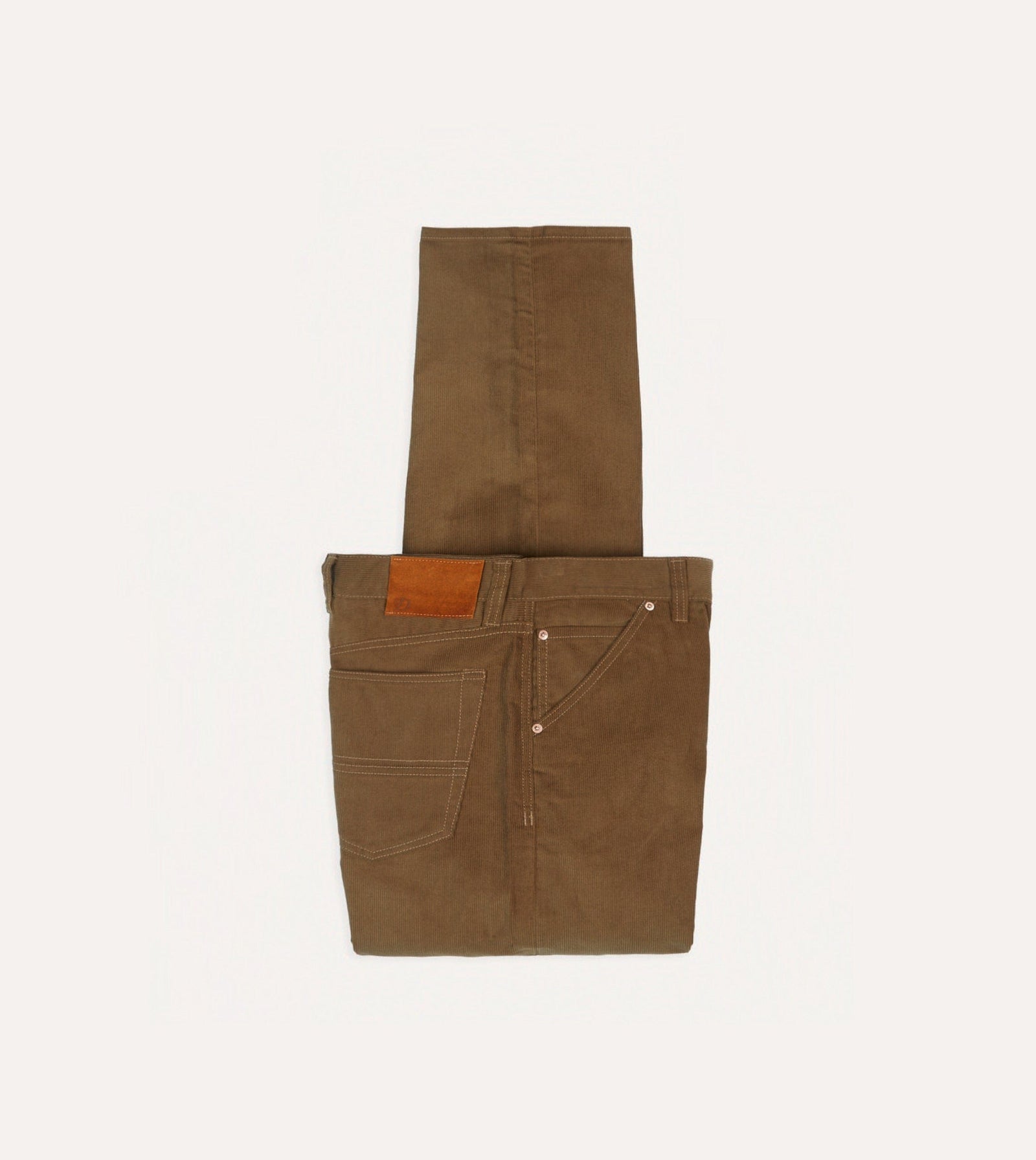 Japanese Selvedge Needlecord Five Pocket Trousers
