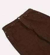 Japanese Selvedge Needlecord Five Pocket Trousers