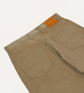 Japanese Selvedge Needlecord Five Pocket Trousers