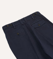 Cotton Flat Front Chino