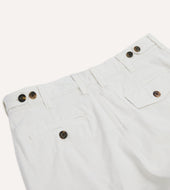 Cotton Flat Front Chino