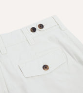 Cotton Flat Front Chino