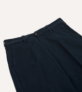 Heavy Cotton Flat Front Chino