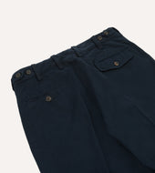 Heavy Cotton Flat Front Chino