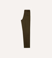 Heavy Cotton Flat Front Chino