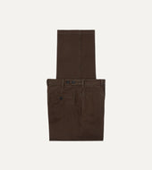 Cocoa Heavy Cotton Twill Games Trousers