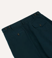 Vintage Wash Cotton Games Trousers