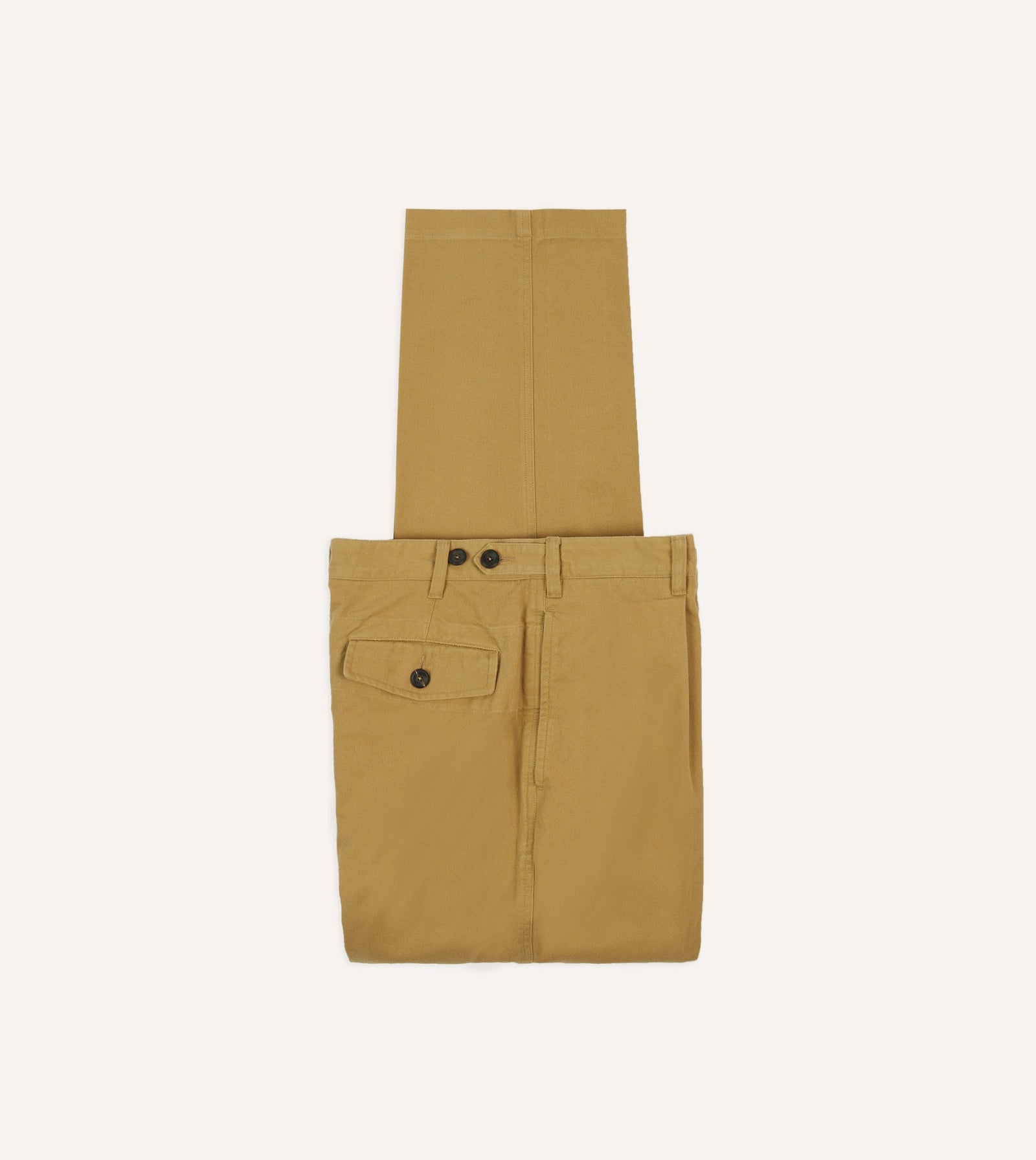 Vintage Wash Cotton Games Trousers