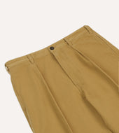 Vintage Wash Cotton Games Trousers
