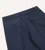 Herringbone Twill Cotton Games Trouser