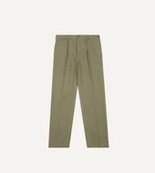 Herringbone Twill Cotton Games Trouser