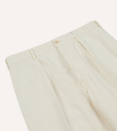Herringbone Twill Cotton Games Trouser