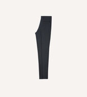 Tropical Wool Flat Front Trouser