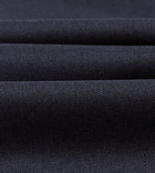 Grey Worsted Wool Single Pleat Trouser