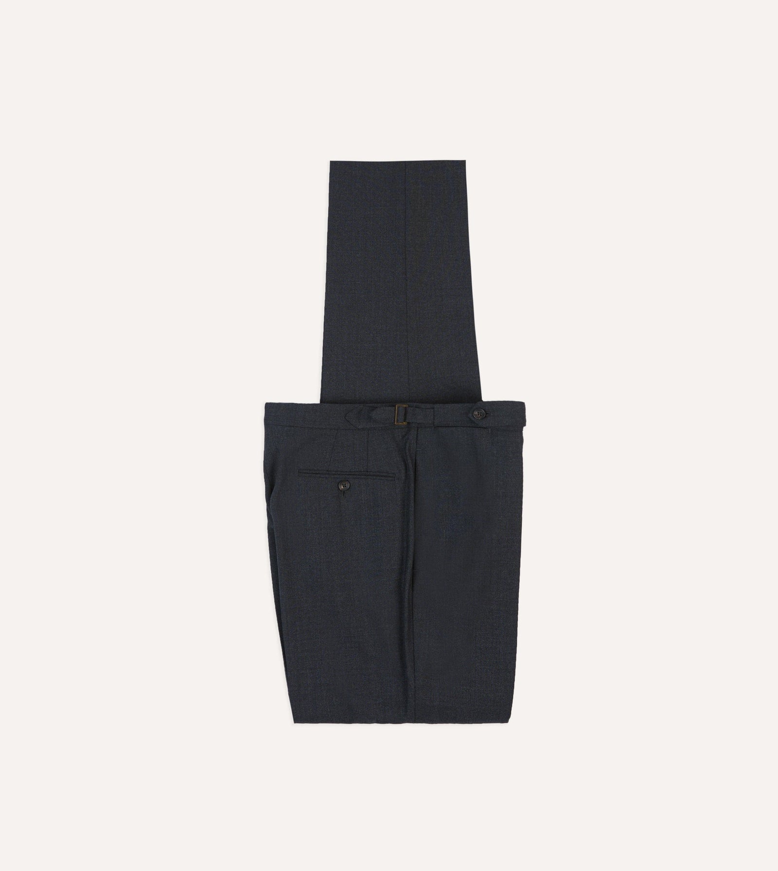 Tropical Wool Single Pleat Trouser