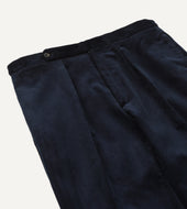 Mid Wale Corduroy Single Pleat Trouser