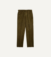 Mid Wale Corduroy Single Pleat Trouser