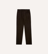 Mid Wale Corduroy Single Pleat Trouser