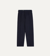 Linen Cotton Single Pleat Trouser